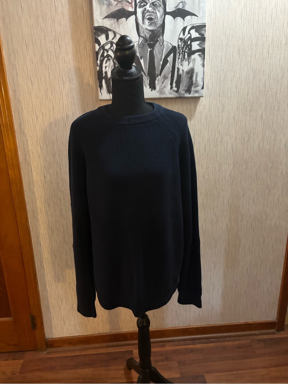 Old Navy Men's Navy Crewneck Pullover Sweater
